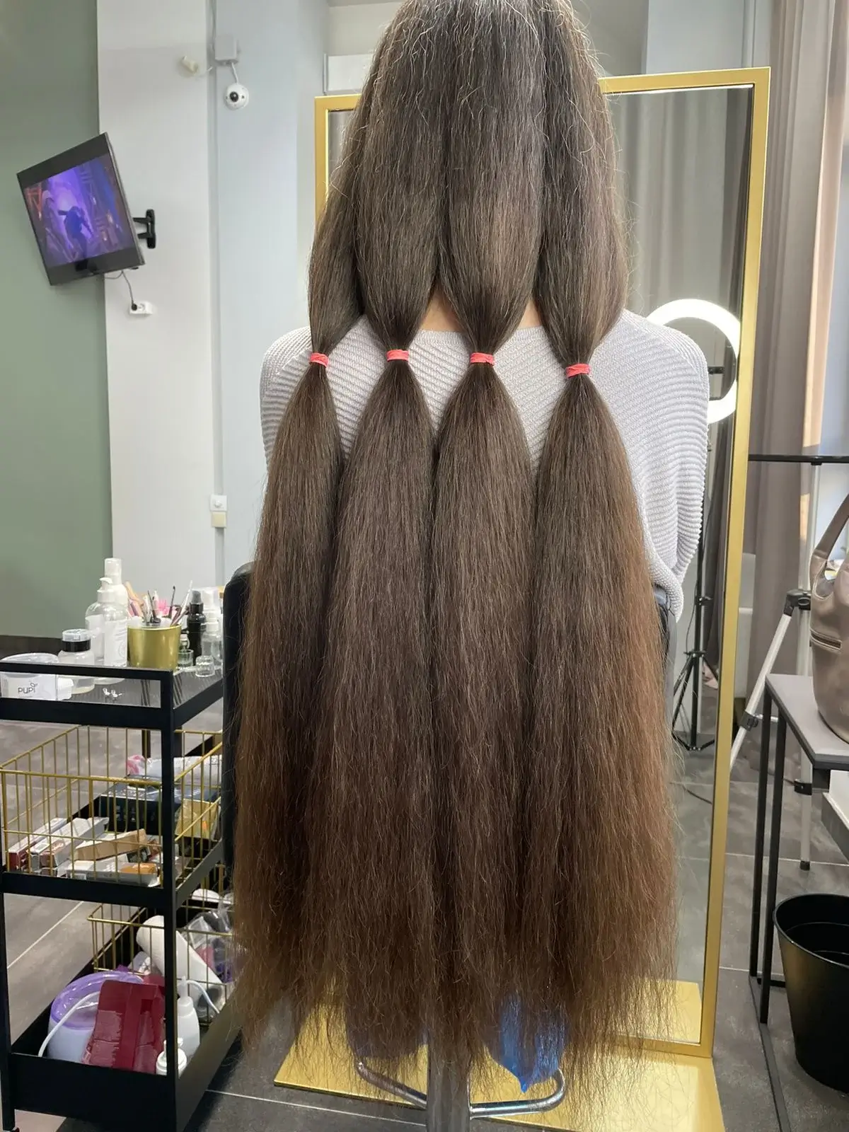 Подготовка волос к срезу - фото № 8